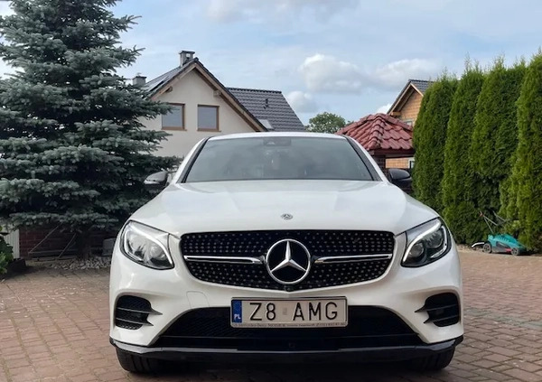 Mercedes-Benz GLC cena 139900 przebieg: 147000, rok produkcji 2017 z Złocieniec małe 326